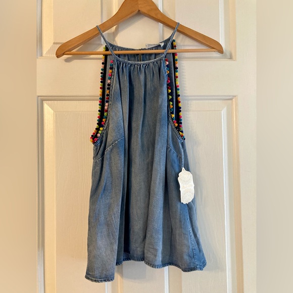 Altar’d State Pom Pom Top - Picture 3 of 12